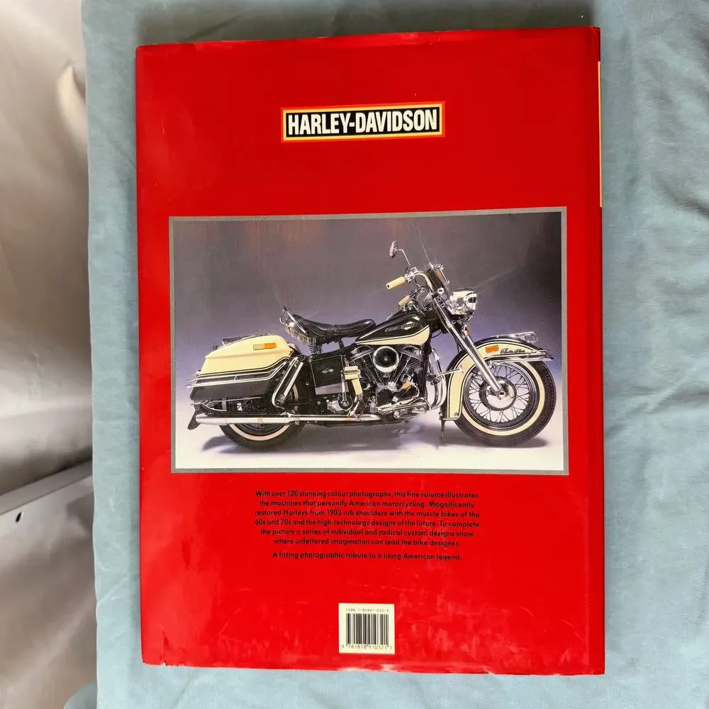 Harley-Davidson Factory & Custom Dream Machines Jim Lensveld‎ 1993 HC Photo Book